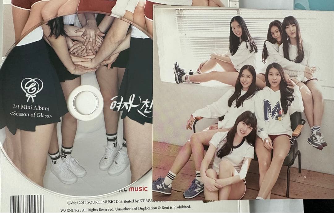 アイドル GFRIEND 1st Mini Album 'Season of Glass'