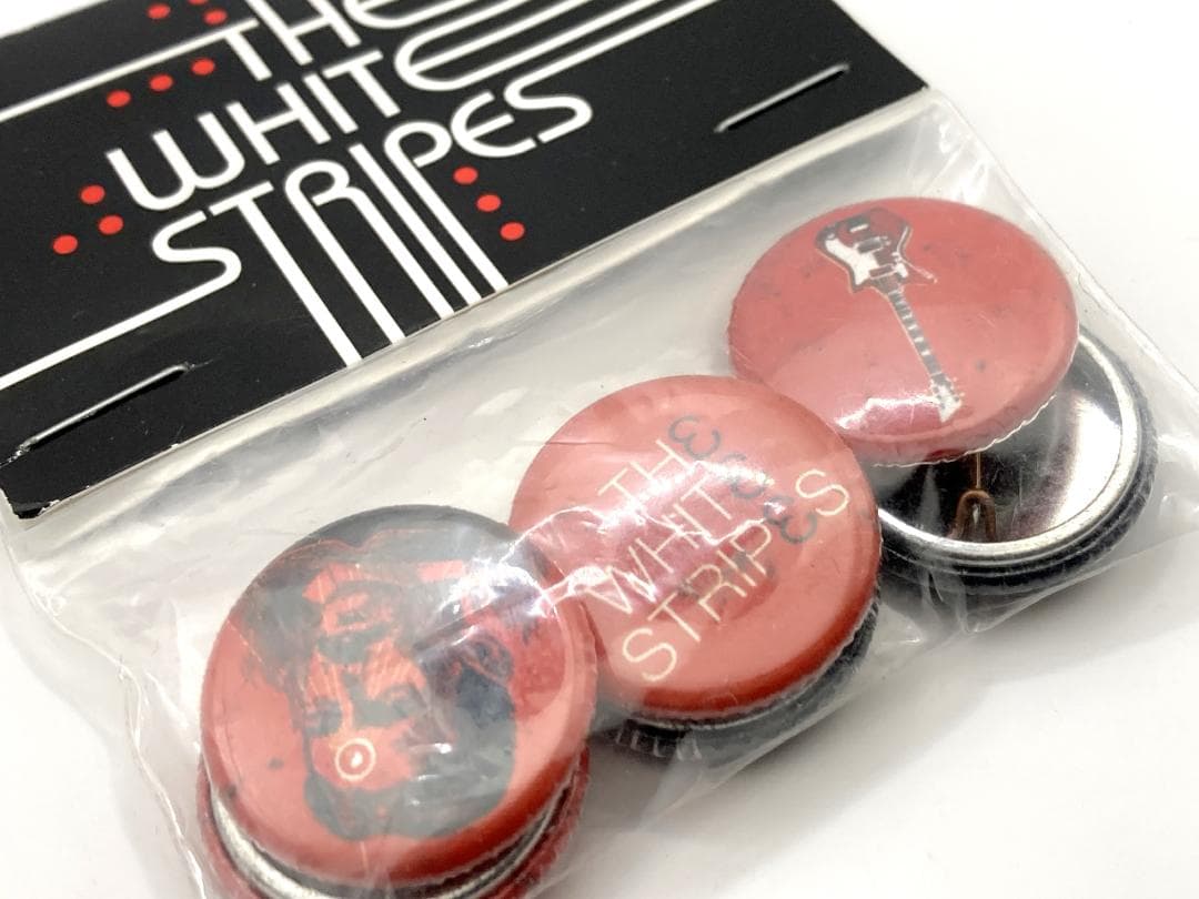 未開封 THE WHITE STRIPES 缶バッジ 6個セット ツアーグッズ