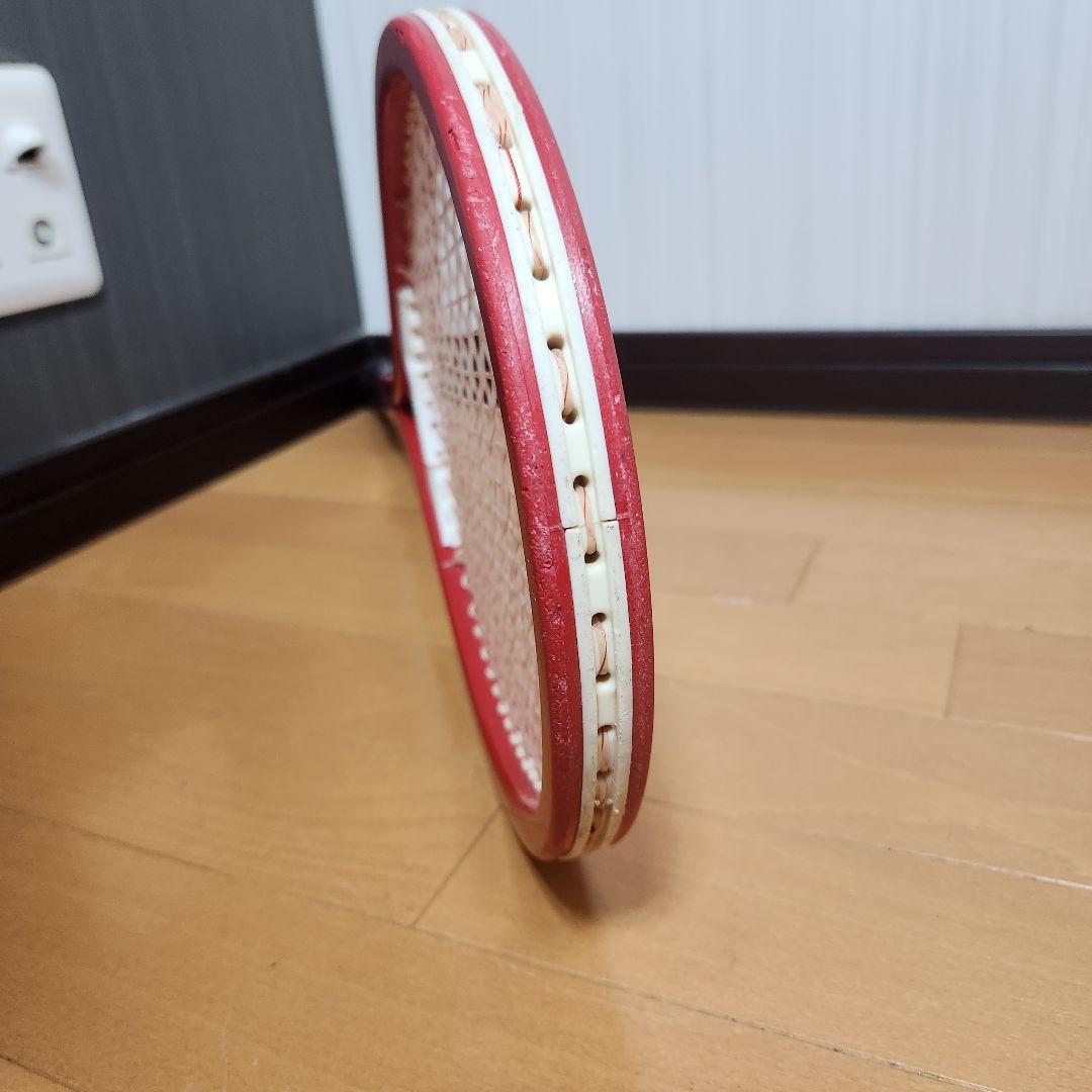 希少 YAMAHA テニスラケット FIBERGLASS YFG30 ヤマハ 赤