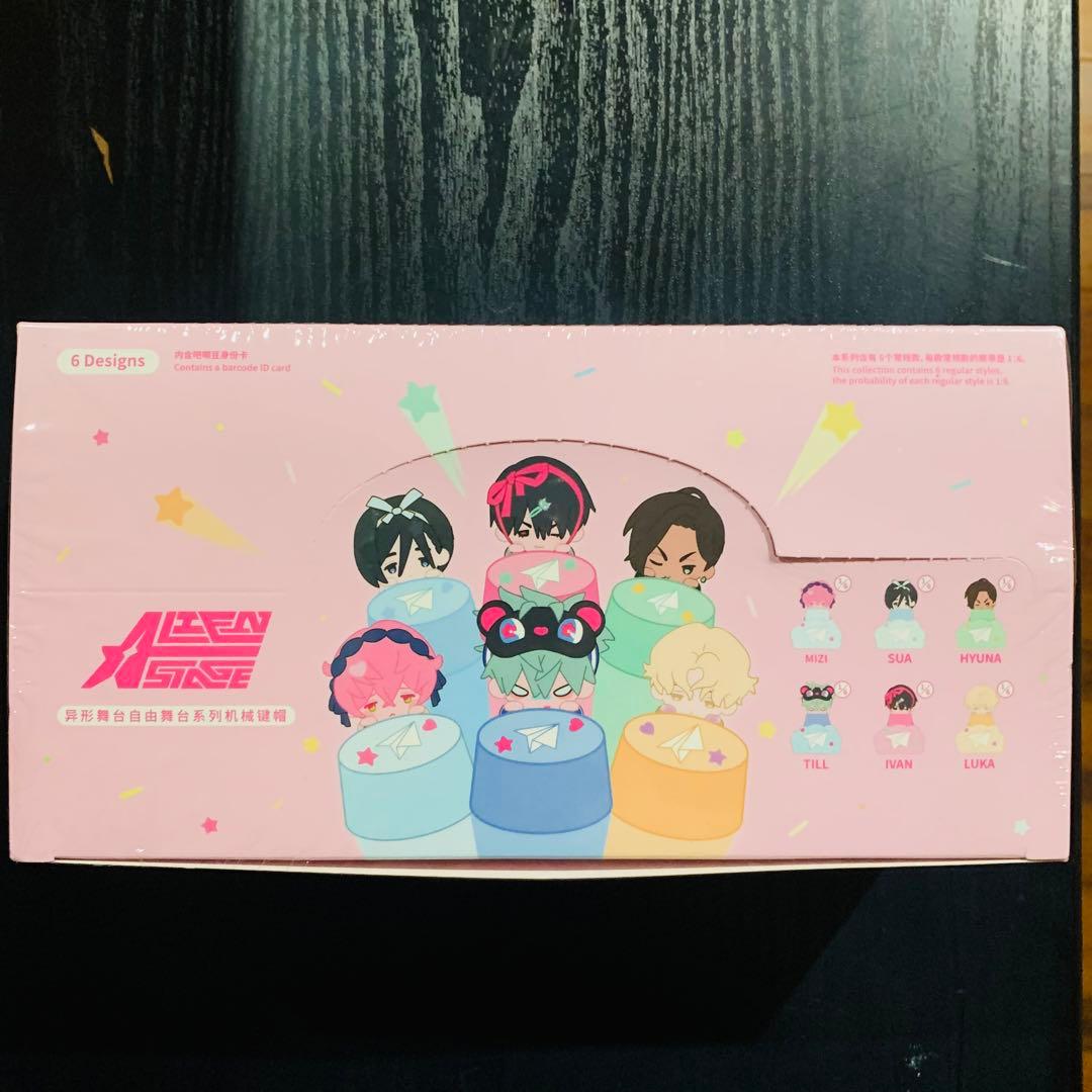 ALIEN STAGE エイリアンステージ　キーキャップ　フルセット　缶バッジ付