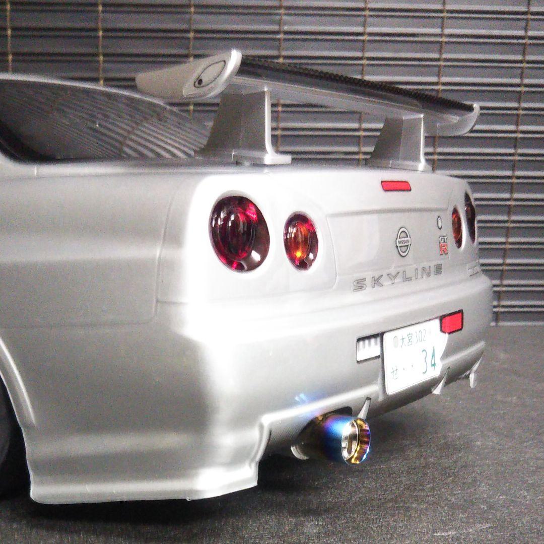 確認用  TAMIYA Skyline 34 GT-R 未使用ボディー