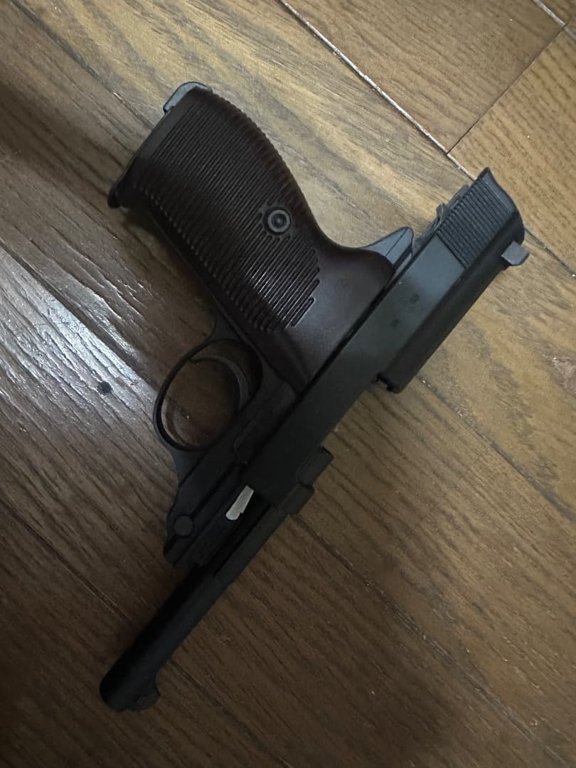 マルゼン　ワルサーP38 ブラック　ガスブローバック