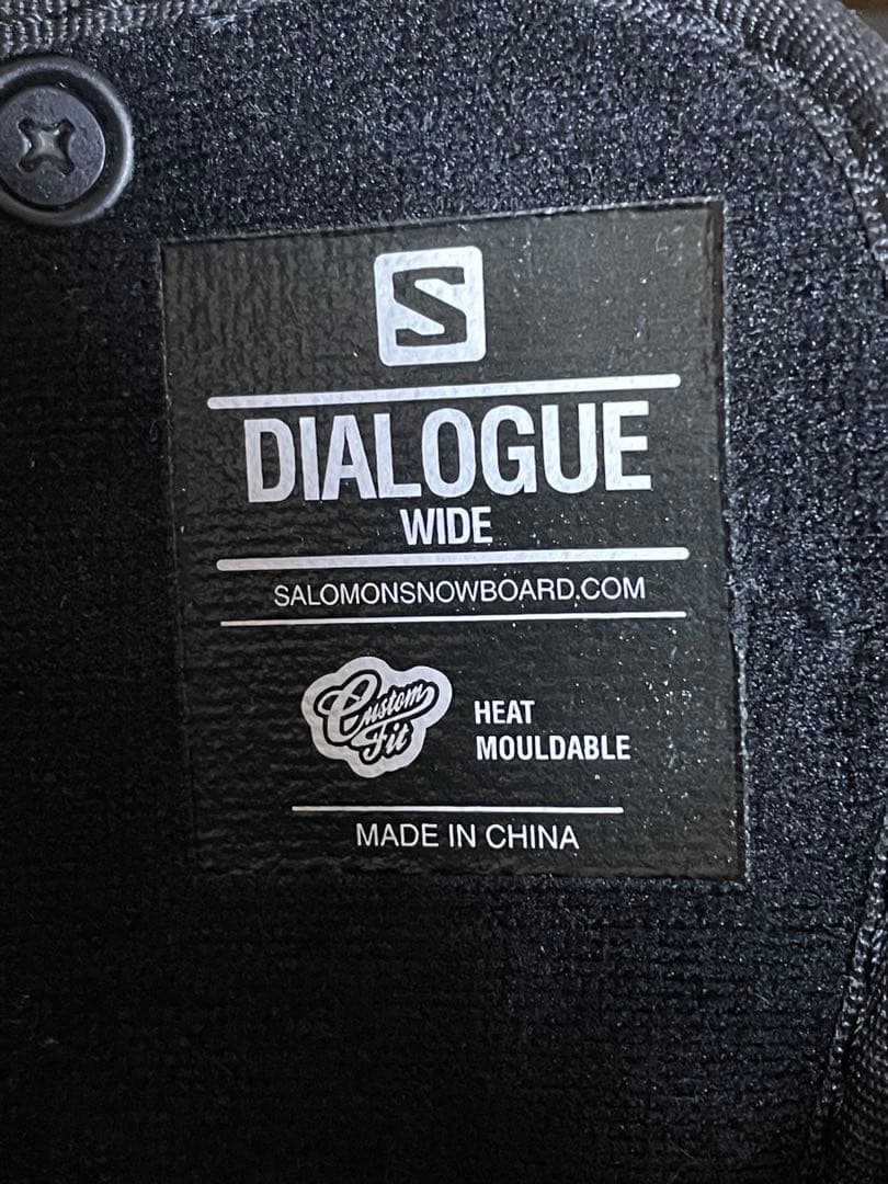 SALOMON DIALOGUE WIDE スノーボードブーツ 25.0cm