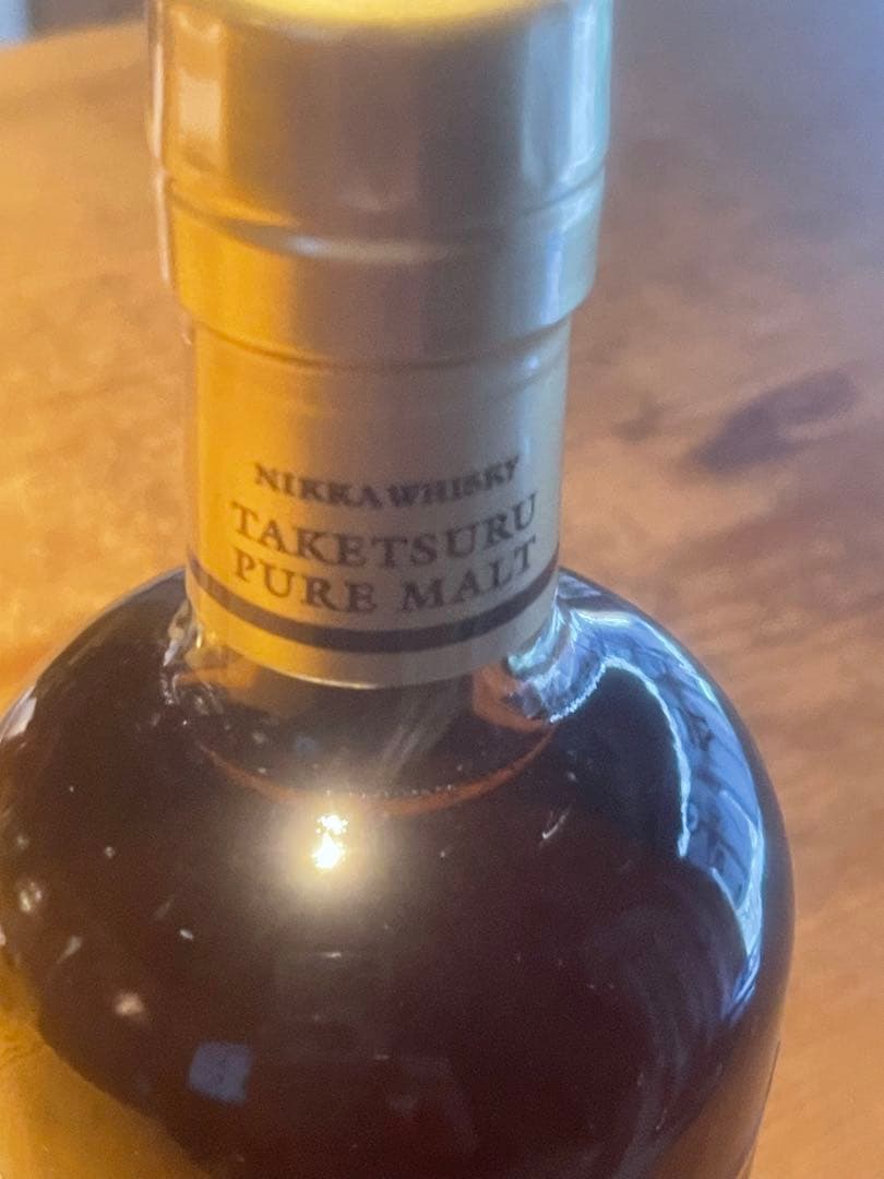 未開封 竹鶴 黒ラベル 保管品 ニッカNIKKA 700ml 旧ラベル