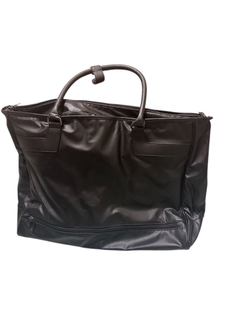 【新品】黒 ナイロン ボストンバッグ