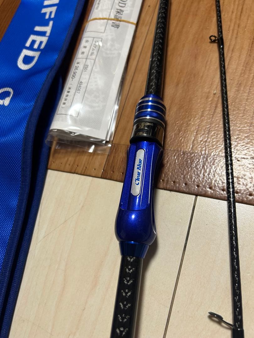 Crystar59GIFTEDクリアブルークリスター59ギフテッド　極美品