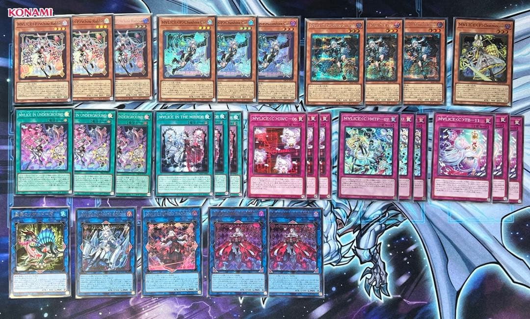 遊戯王　M∀LICE デッキ　パーツ　30枚セット　マリス　高レアリティ