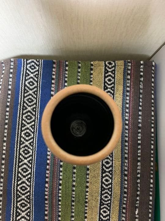 河合誓徳　弥生釉金彩瓶