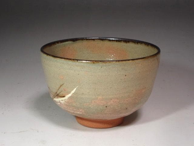 ★　白井半七　紅葉絵茶碗　裏千家　十五代　鵬雲斎の花押がございます★x599