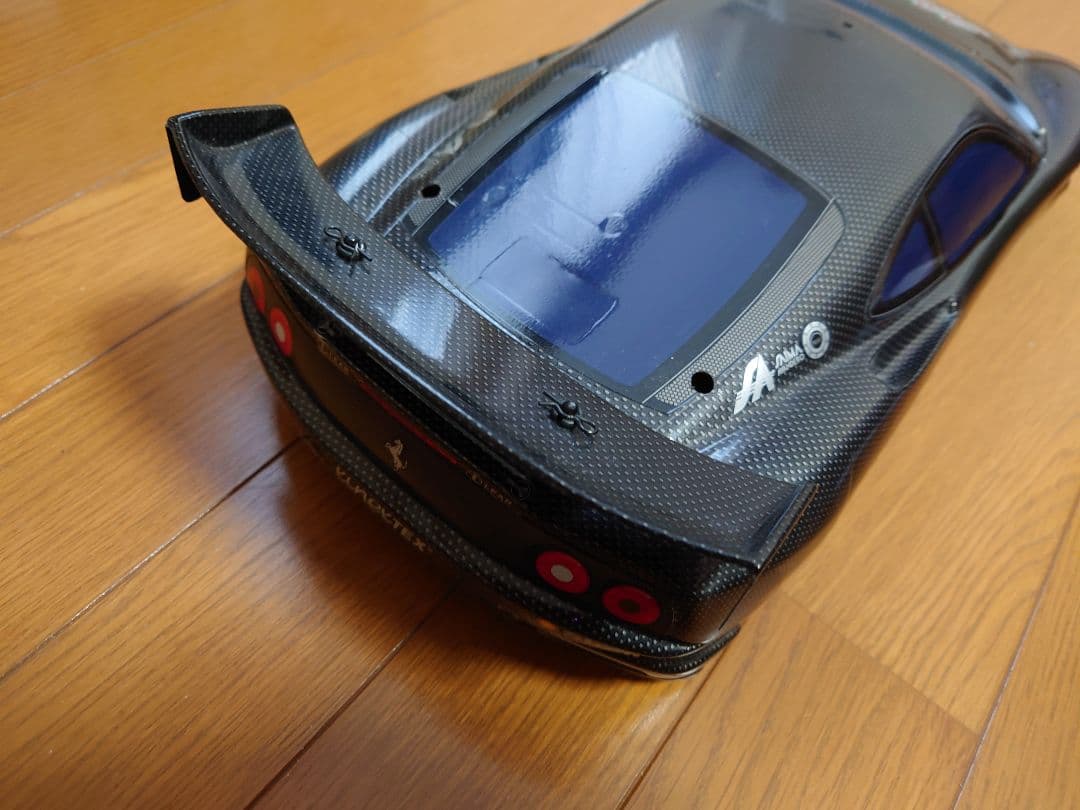 タミヤ 限定 RCボディ フェラーリ ３６０ モデナ カーボンプリントボディ