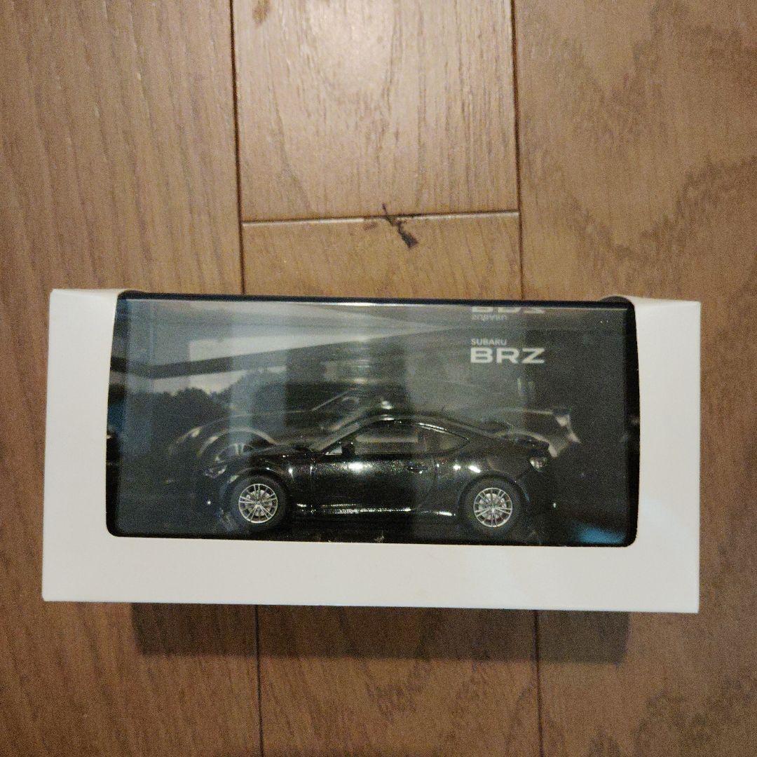 SUBARU BRZ 1/43 ミニカー 黒 購入者 記念品