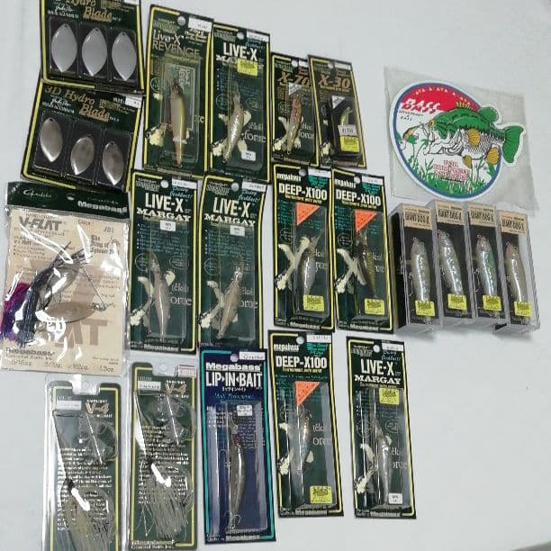 【ステッカー付き】メガバス ルアーセット 1997年〜2003年製