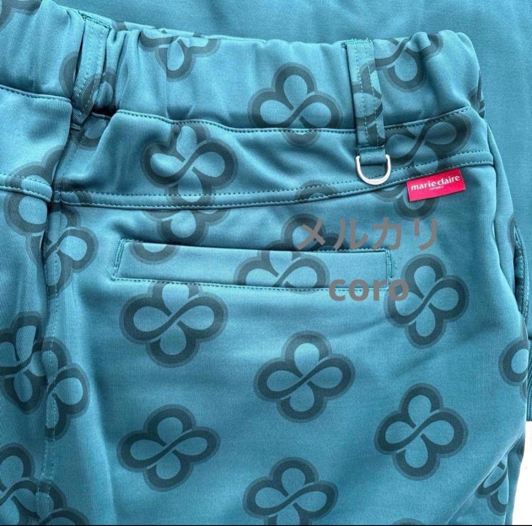 タグ付 マリクレール ゴルフウェア レディース セットアップ 上下セット 3点