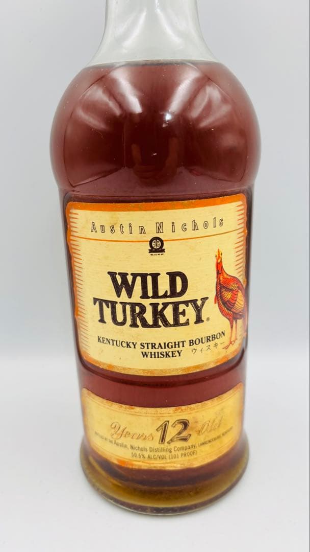 WILD TURKEY ワイルドターキー 12年 旧 分割ラベル ウイスキー