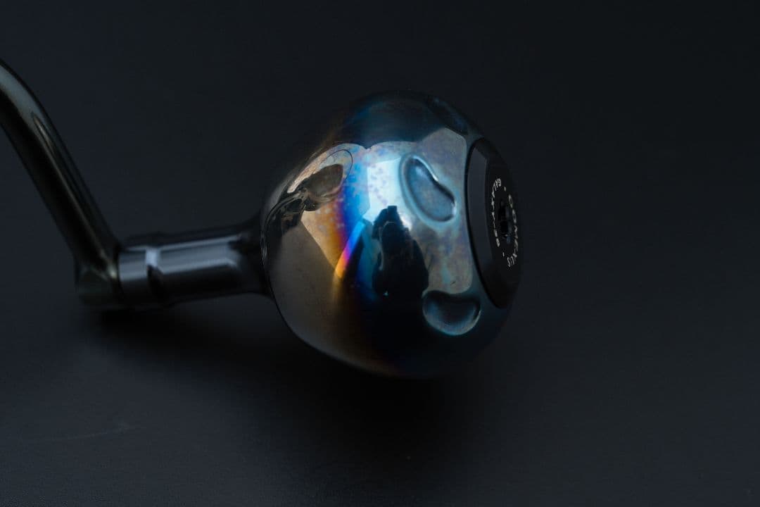 シマノ 22ステラ4000MHG ハンドルノブ、リールスタンド付き