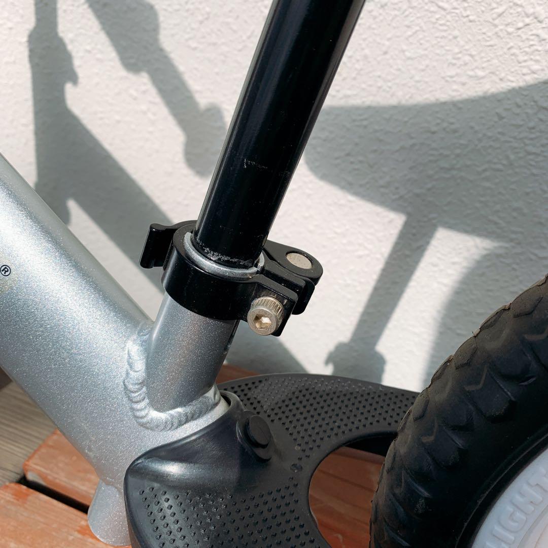 STRIDER Pro シルバー アルミ 12インチ プロテクター付き