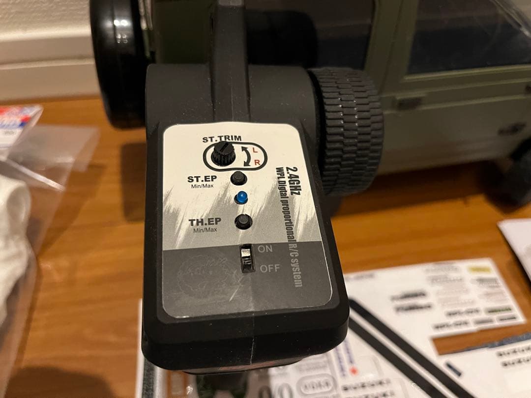 WPL JAPANスズキジムニー　オプションパーツ組込済み　オマケ付