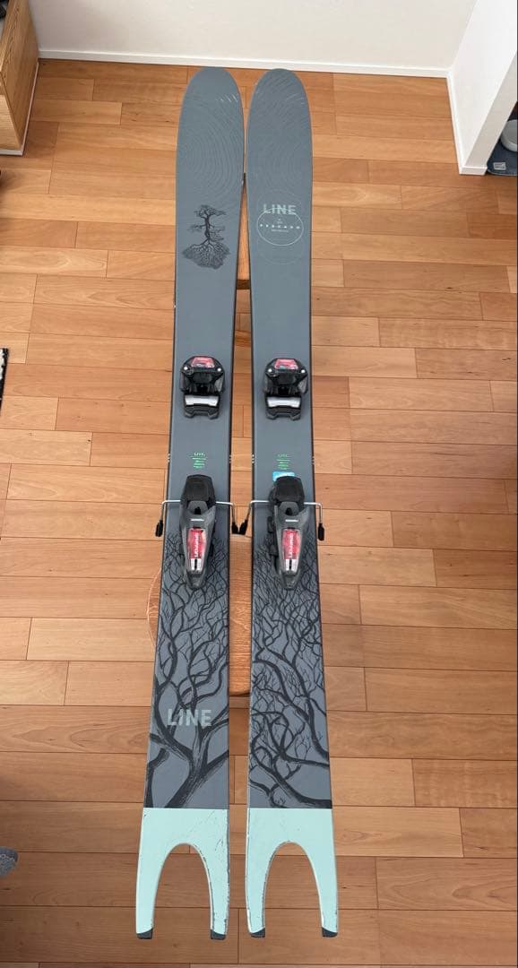 LINE スキー板 PESCADO180 Marker Griffon付