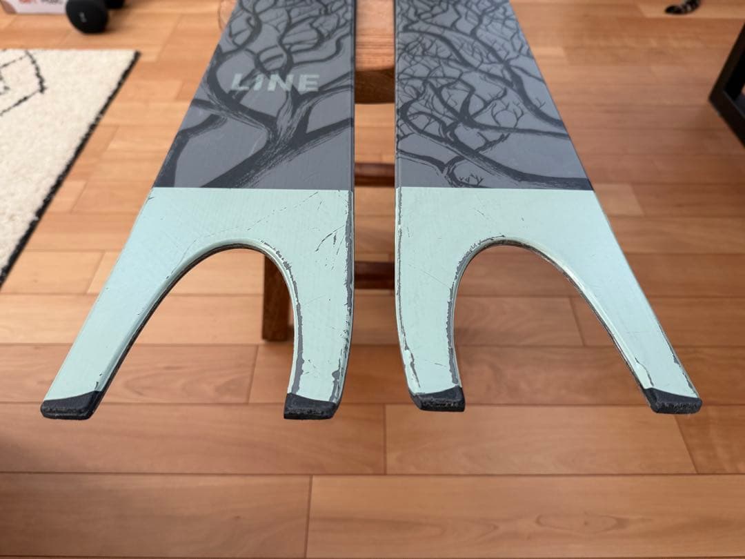 LINE スキー板 PESCADO180 Marker Griffon付