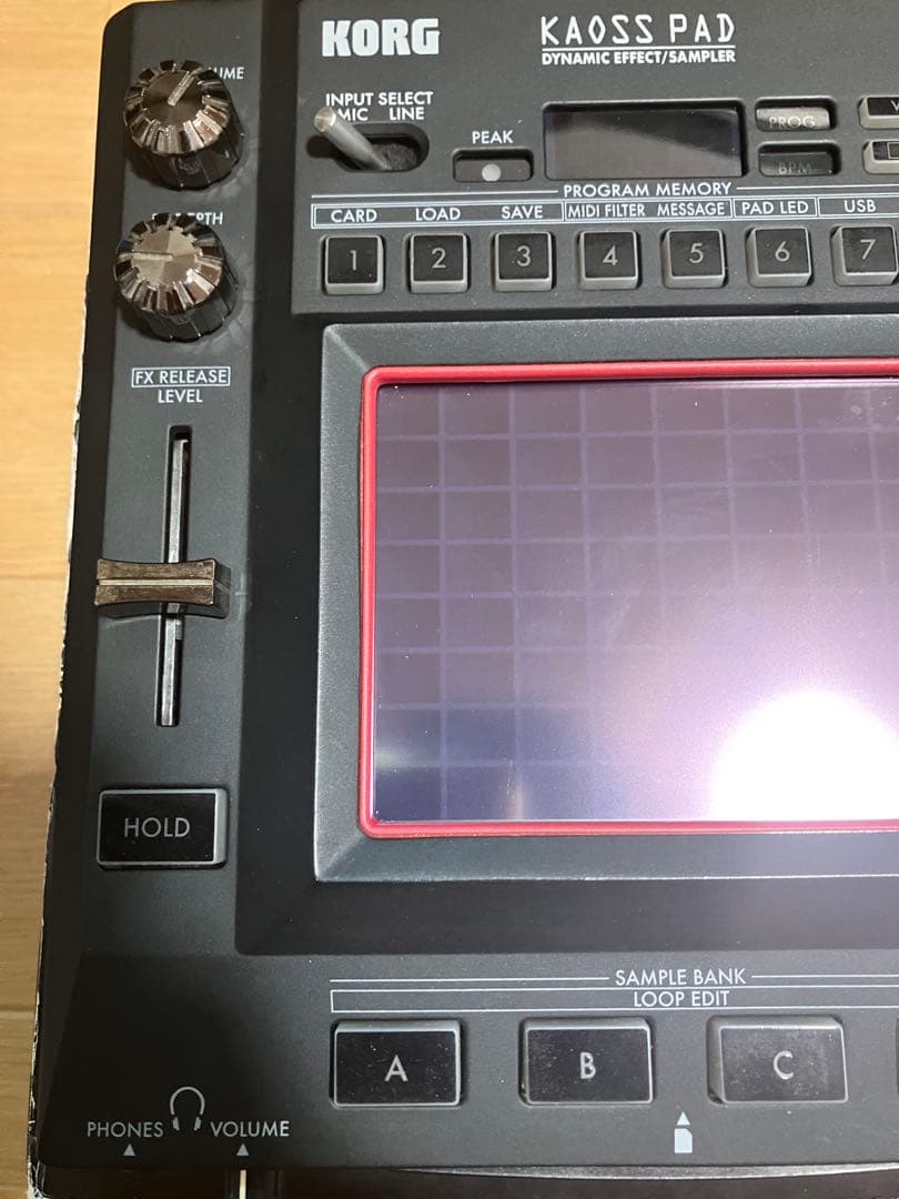 KORG KAOSS PAD KP3 ダイナミックエフェクト・サンプラー