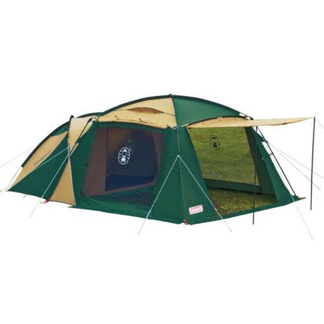 コールマン Coleman 2ルームハウステント グリーン/ベージュ