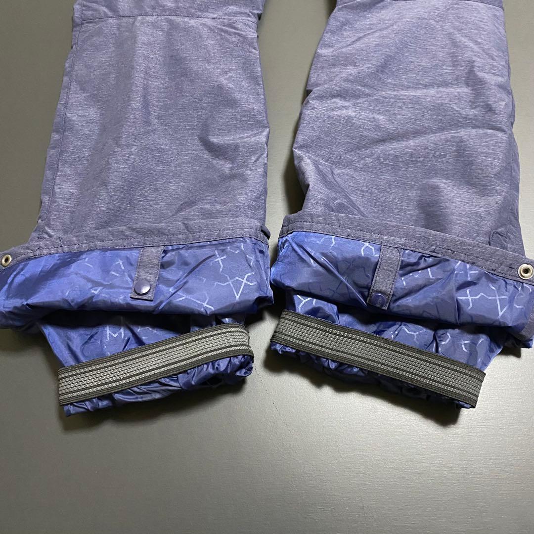 極美品 ROXY スノーボード ビブパンツ 中綿 裏起毛 レディース Sサイズ