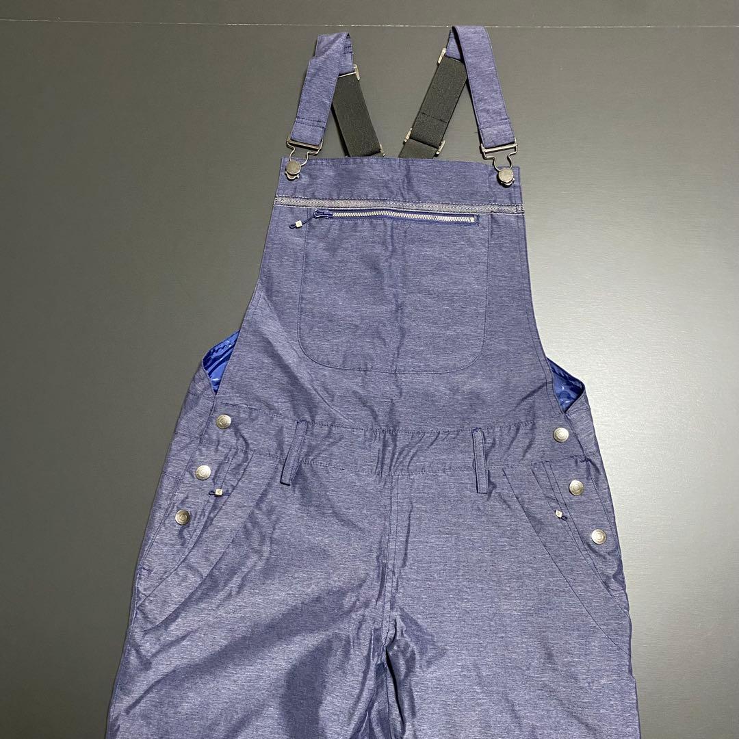 極美品 ROXY スノーボード ビブパンツ 中綿 裏起毛 レディース Sサイズ