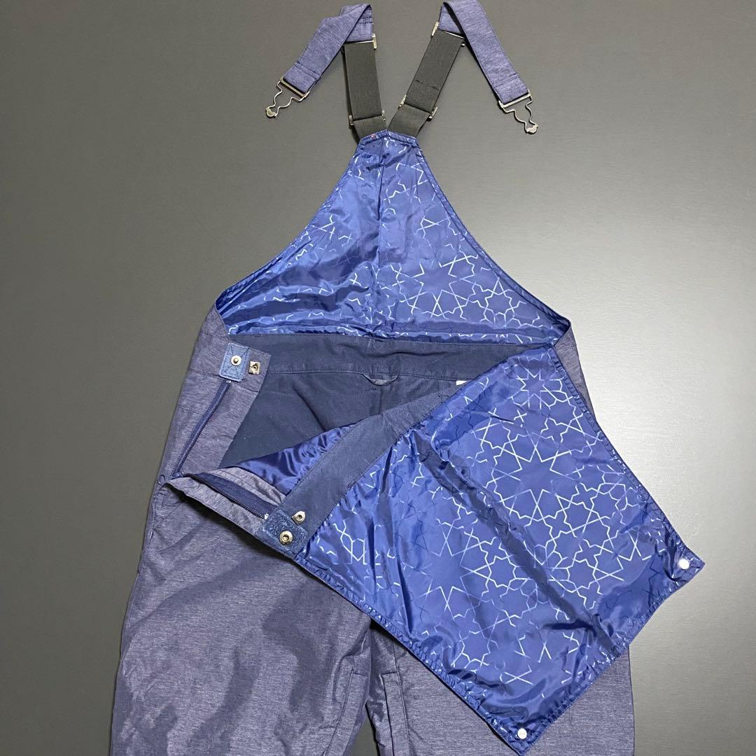 極美品 ROXY スノーボード ビブパンツ 中綿 裏起毛 レディース Sサイズ
