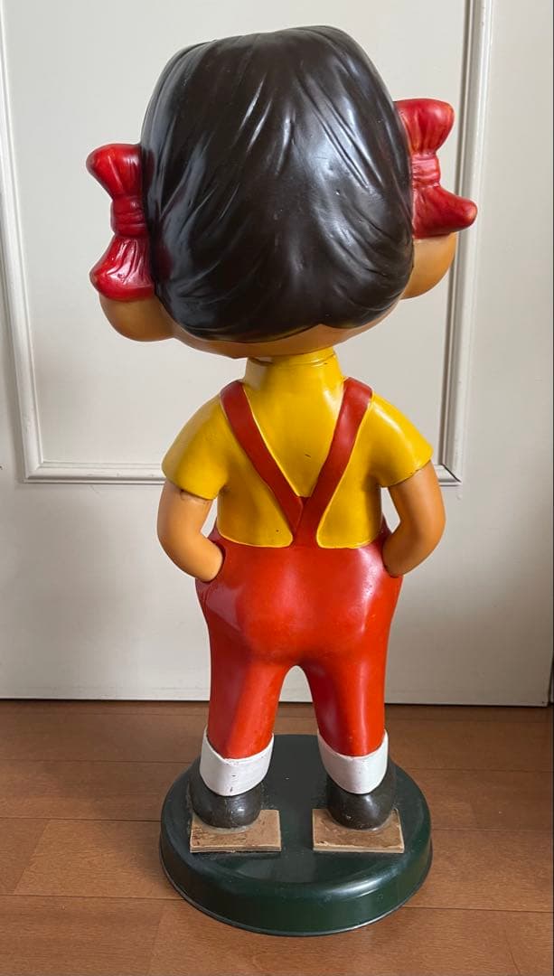 不二家ペコちゃん　首振り　 【当時物】店頭用 全高47cm