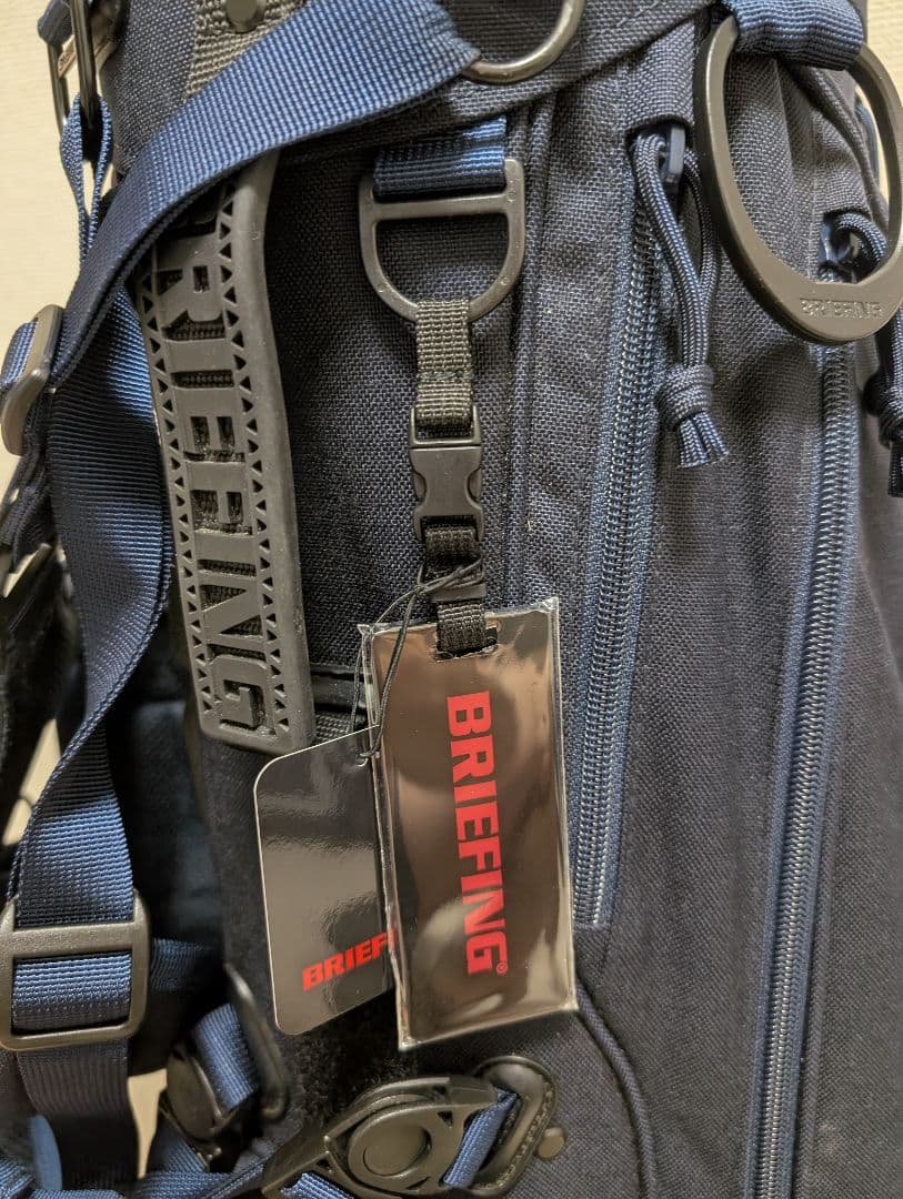 【美品】BRIEFINGGOLF CR-4 #02 キャディバッグ ネイビー