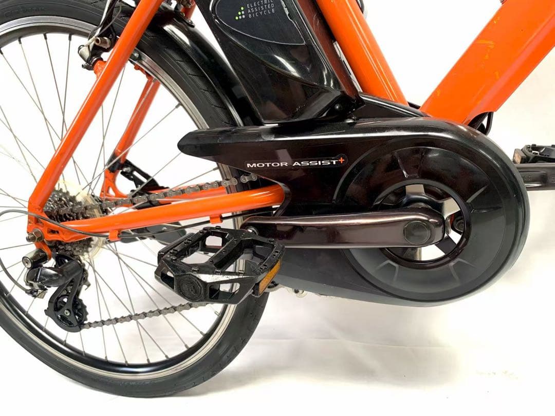 【即乘】送料無料Panasonic電動自転車17.6Ah 押し5点灯動作確認済