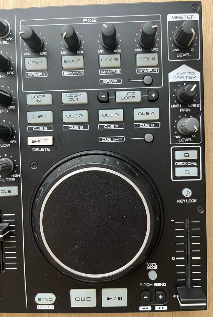 ①DENON DJ MC3000 DJコントローラー 限定白パネル