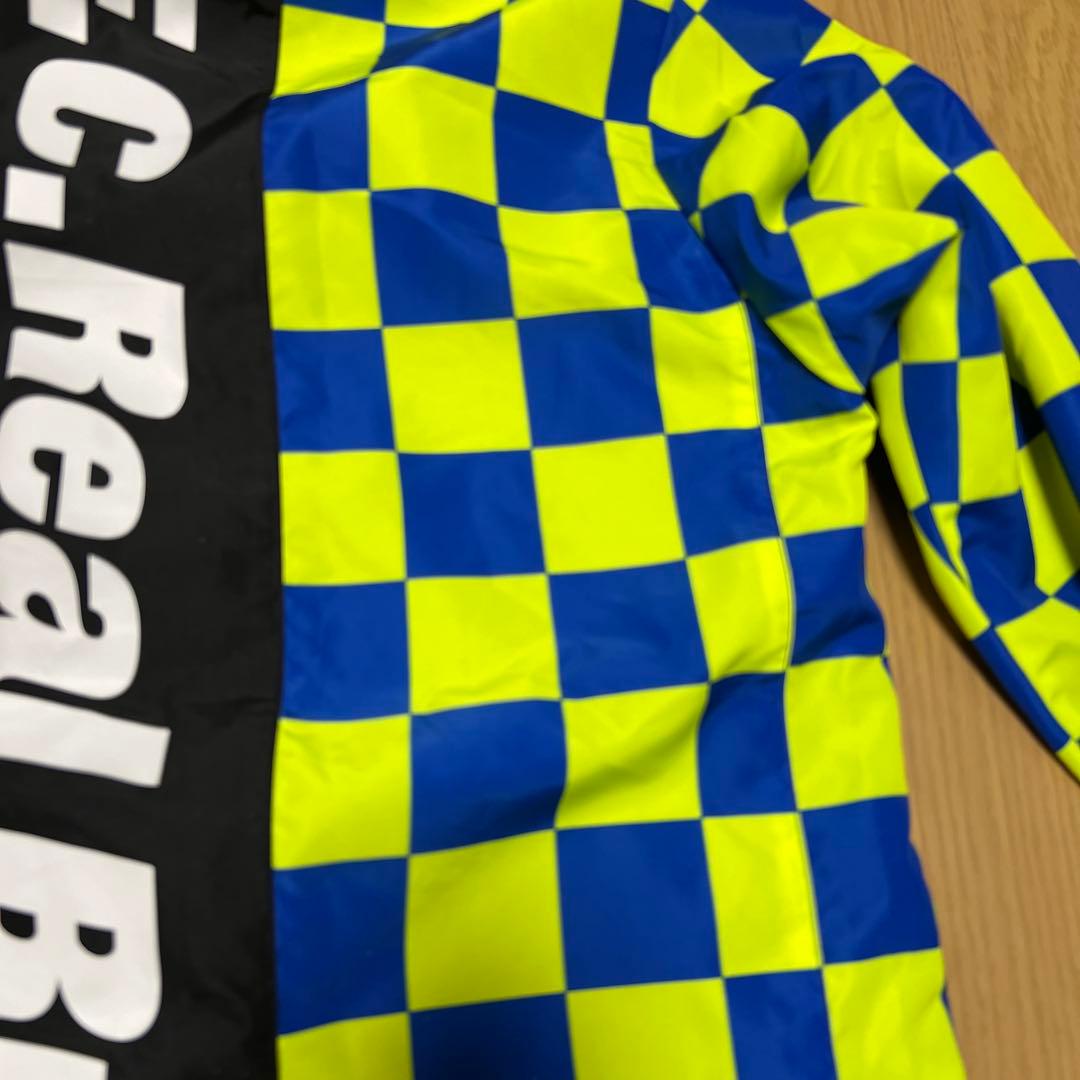 F.C.Real Bristol チェック柄ウィンドブレーカー