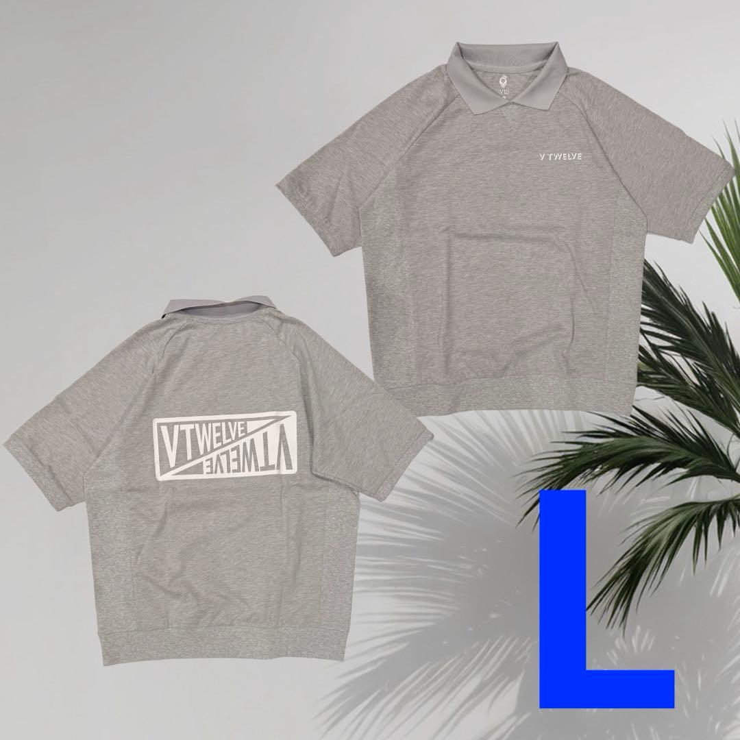【新品】ヴィトゥエルヴ　ゴルフ　ポロ　シャツ　グレー　L