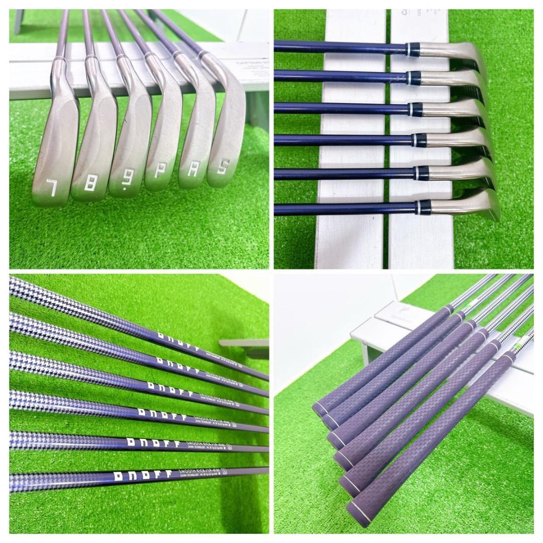 良品 ONOFF オノフ レディース　ゴルフ 11本　セット L 初心者