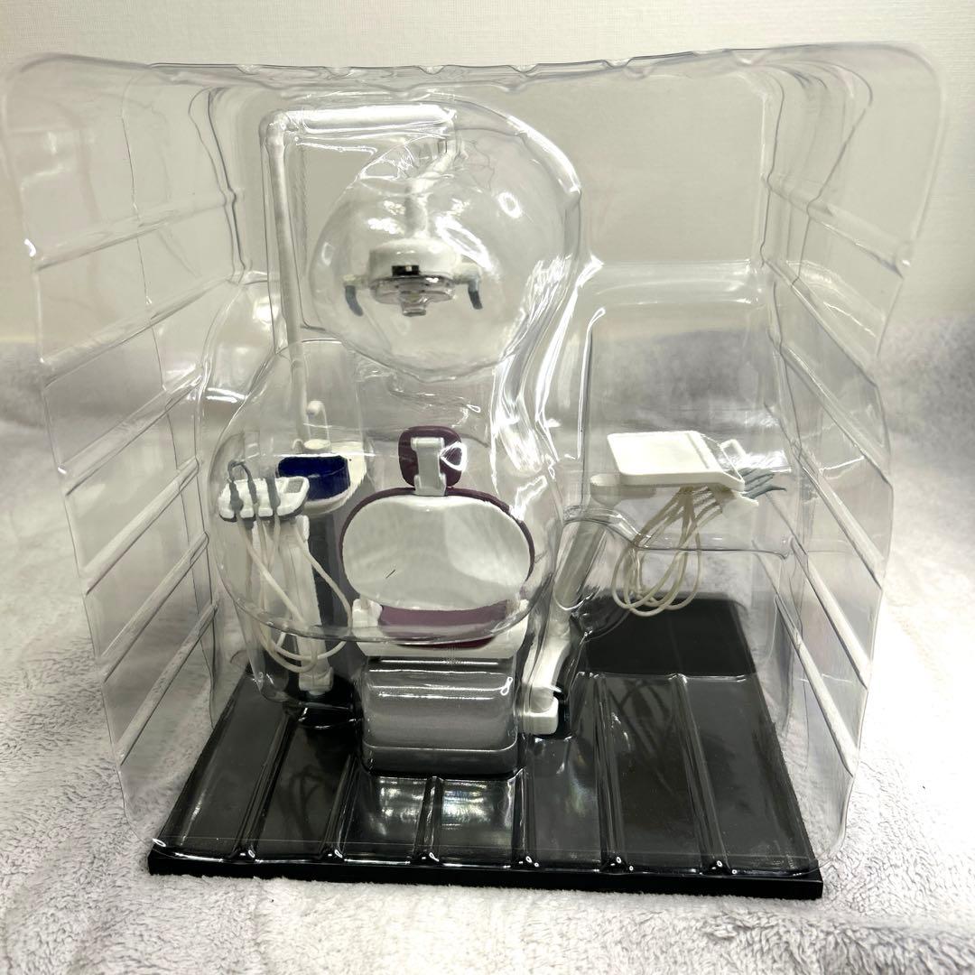 非売品　レア　歯医者　椅子　デンタルチェア　フィギュア　飾り　ミニチュア　紫