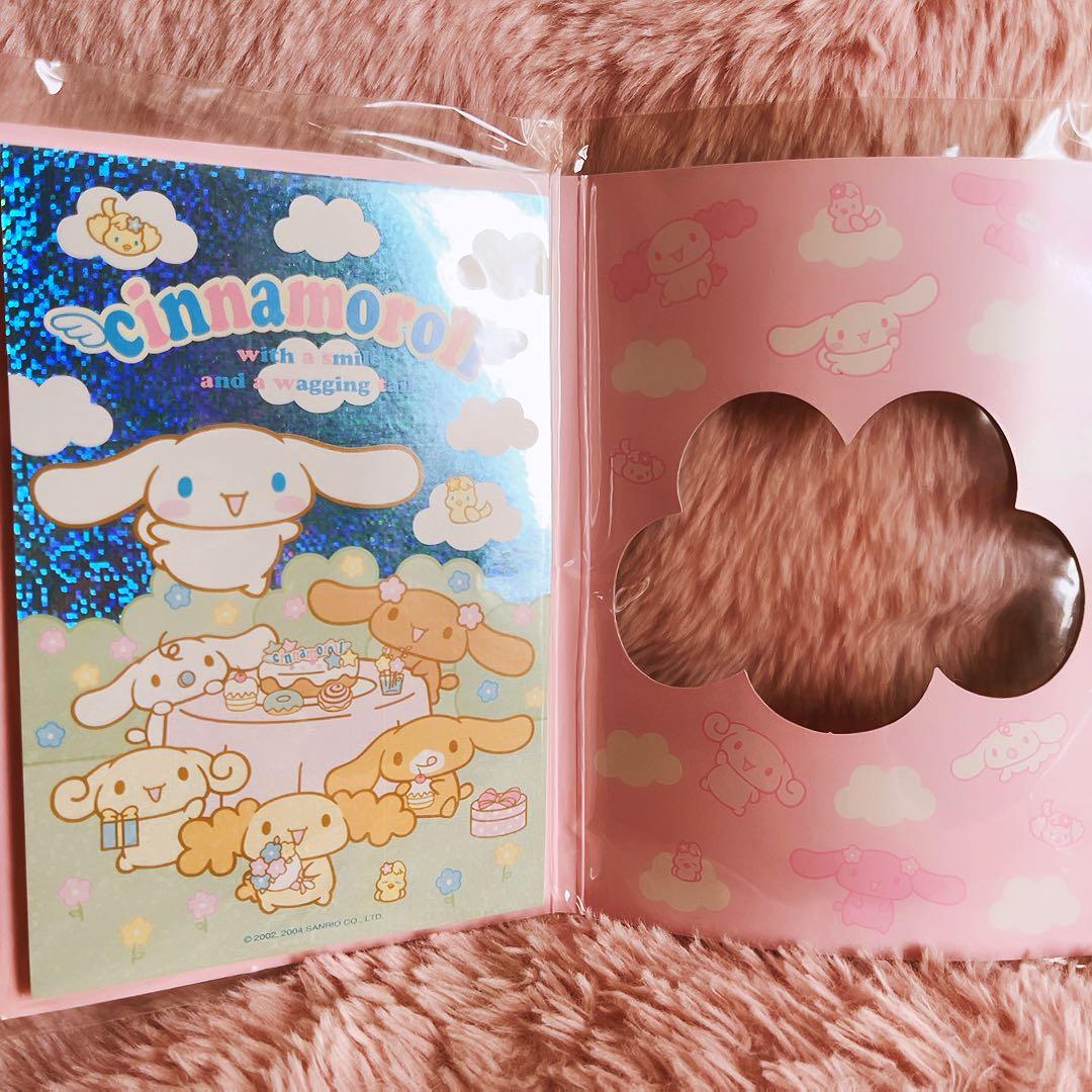 希少レア　シナモロール　シール付きメモ　レター　平成レトロ　サンリオ　2004