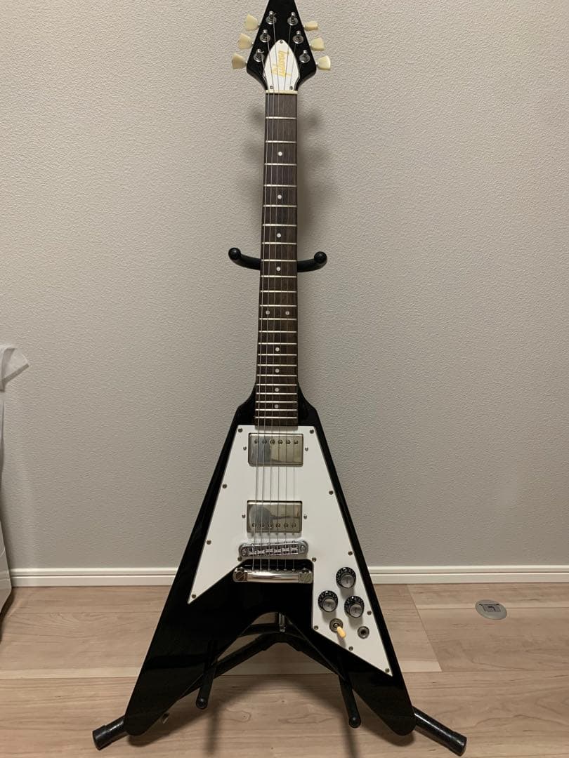 Bacchus ミニサイズギター フライングVタイプ BFV-mini