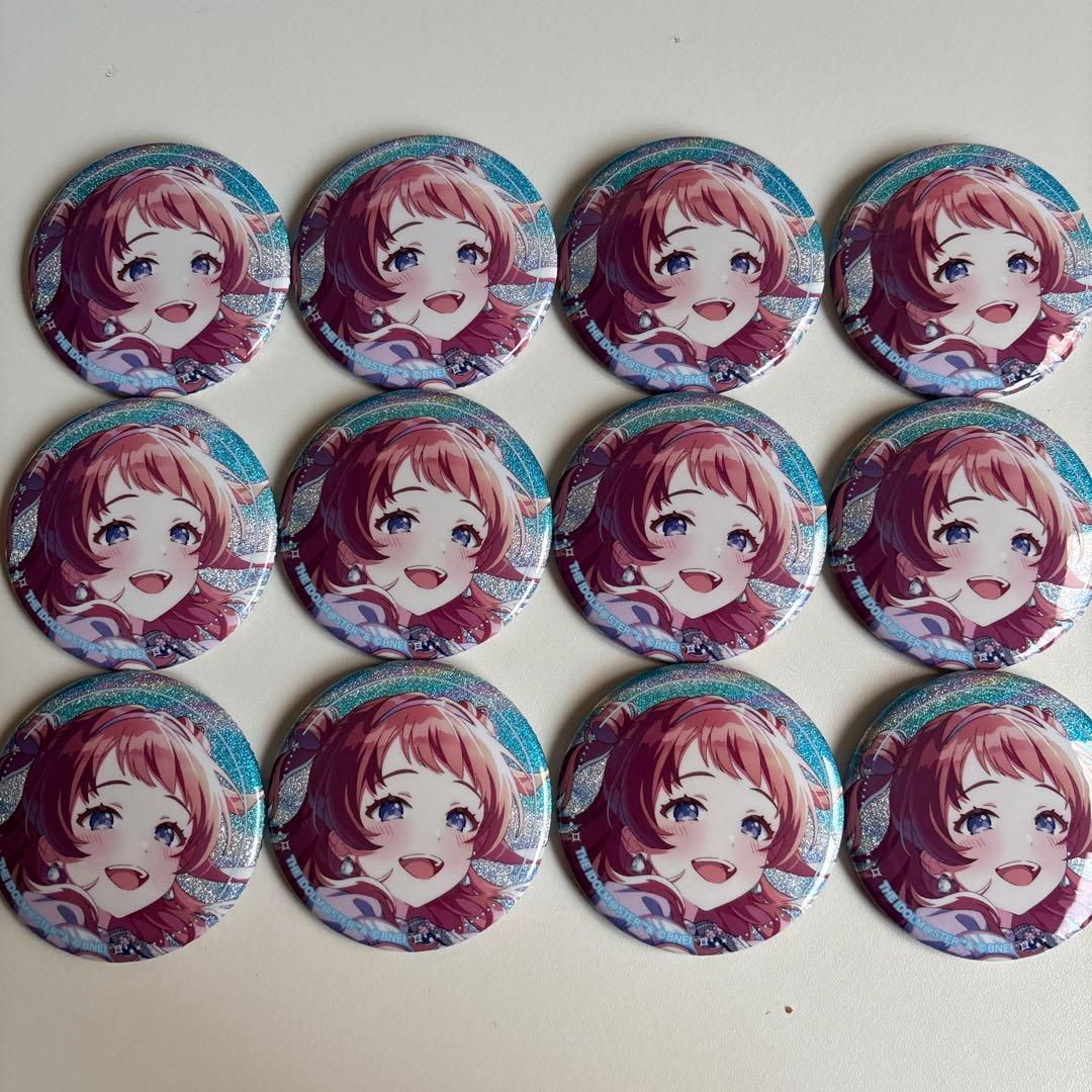 学園アイドルマスター　缶バッジ　花海咲季　12個セット