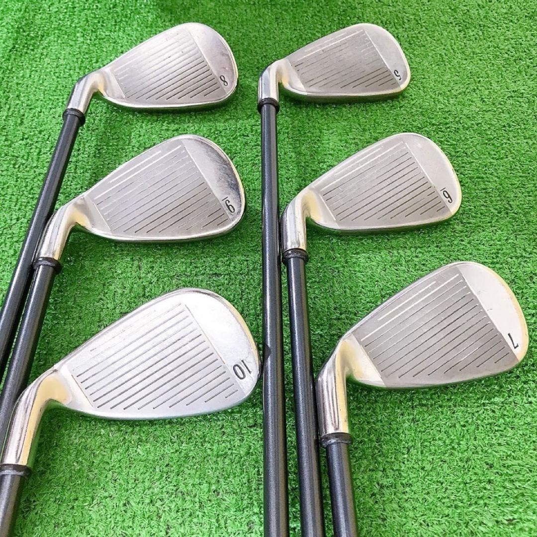 チ68★キャロウェイ ビッグバーサ 6本レディースアイアンセット L 女性用