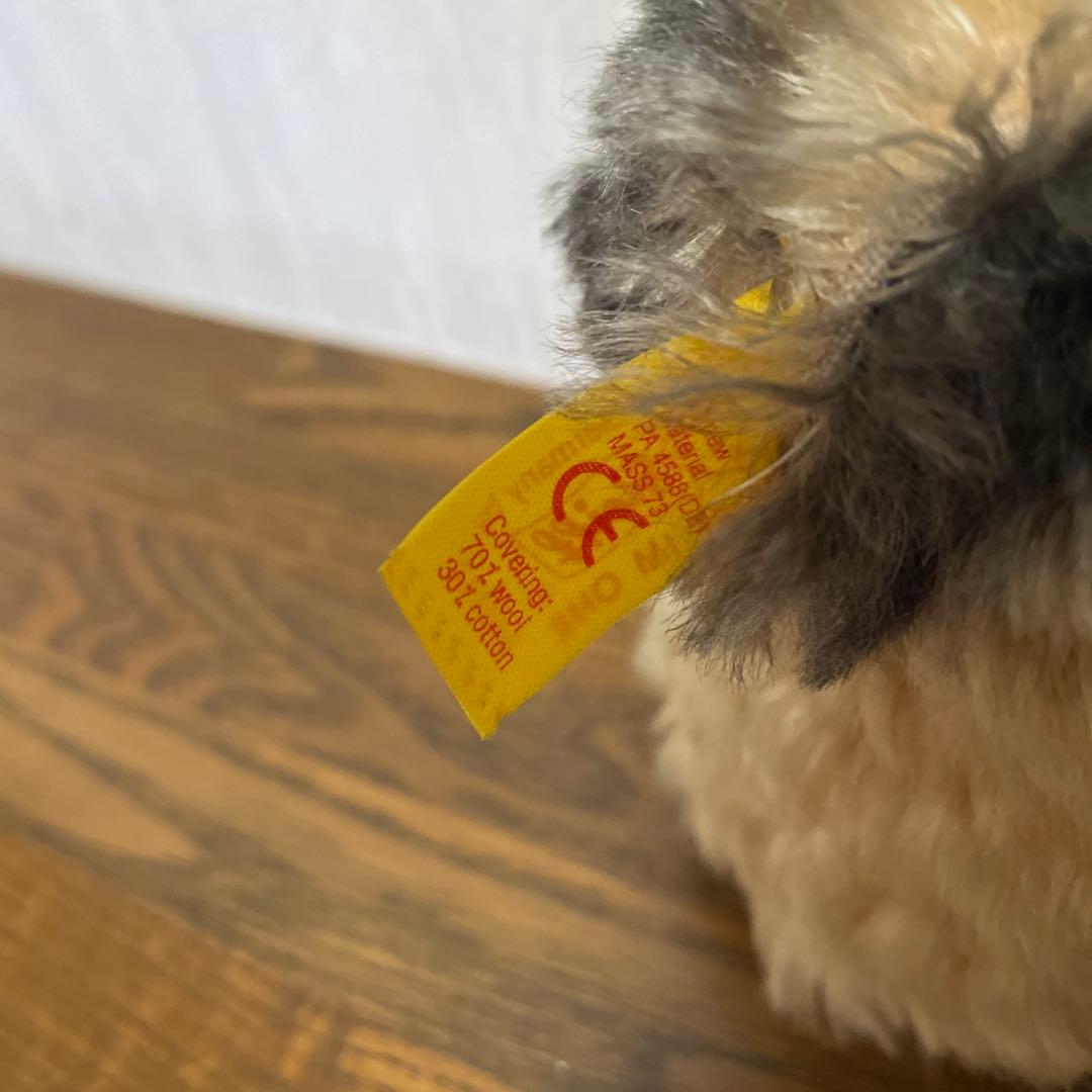 Steiff テリア　ぬいぐるみ
