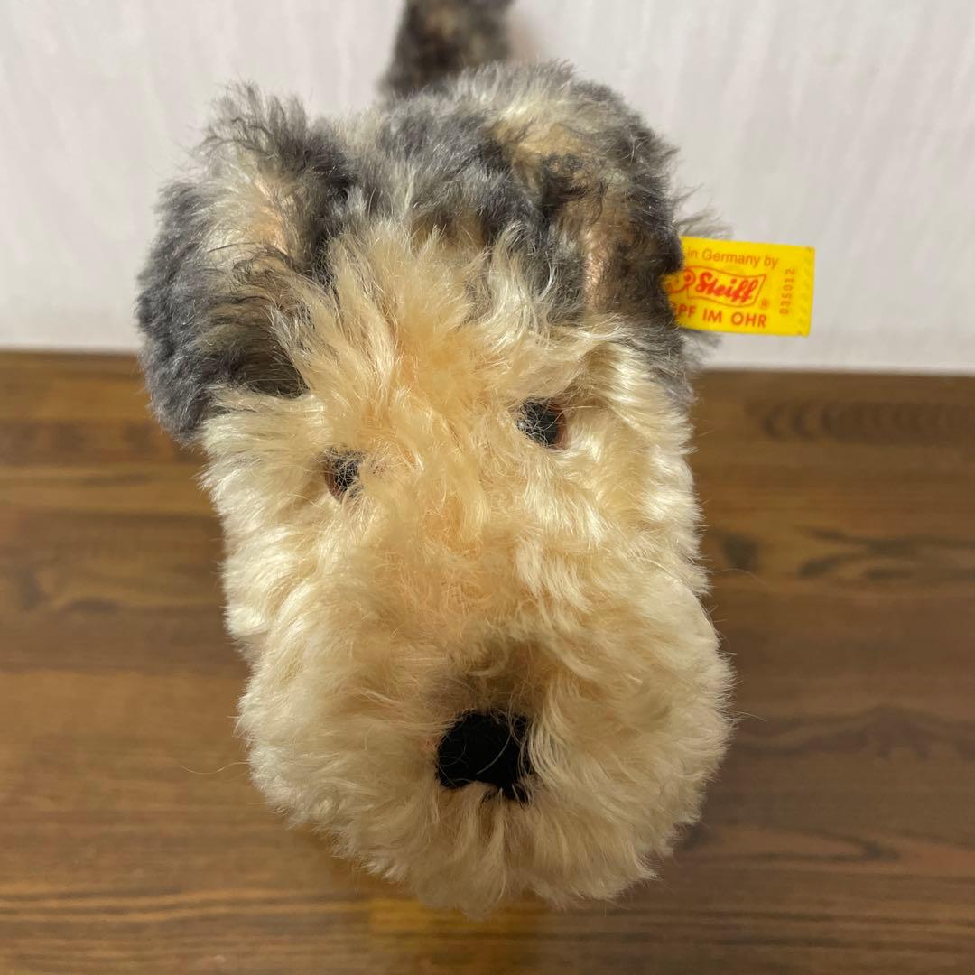 Steiff テリア　ぬいぐるみ