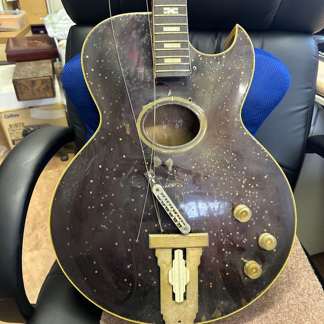 【ジャンク品】 GRECOのフルアコ ハワードロバーツモデル