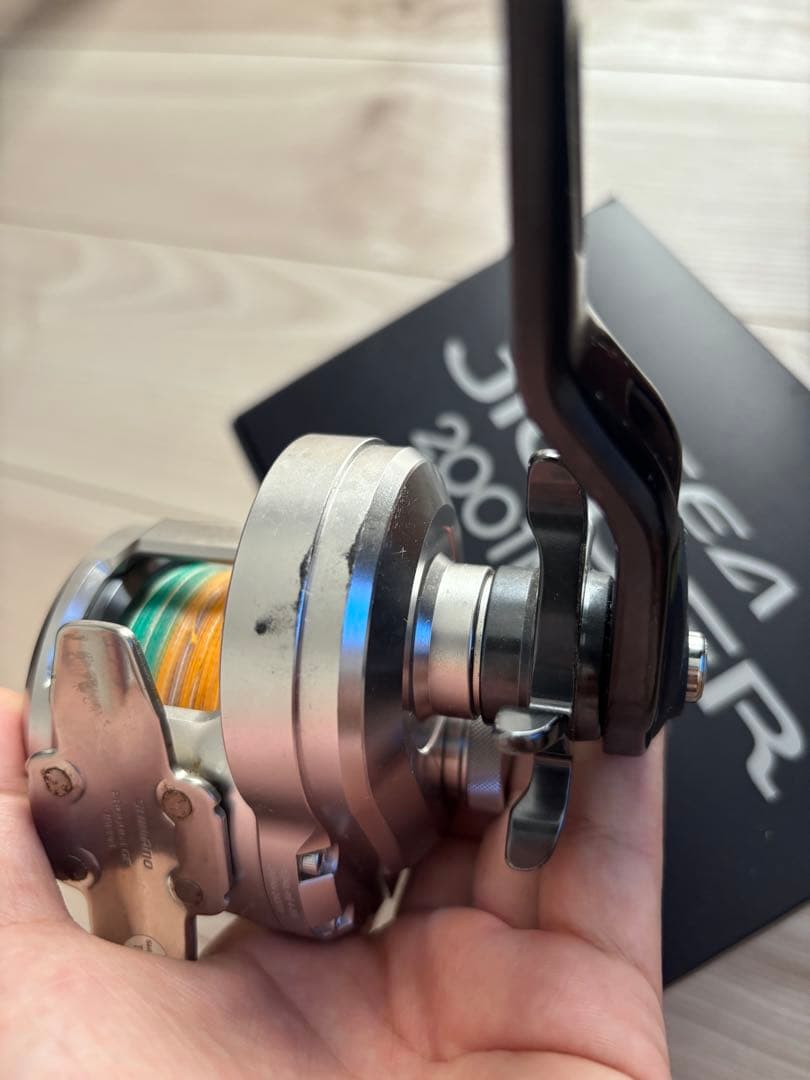 もう下げれませんSHIMANO OCEA JIGGER 2001NRMG
