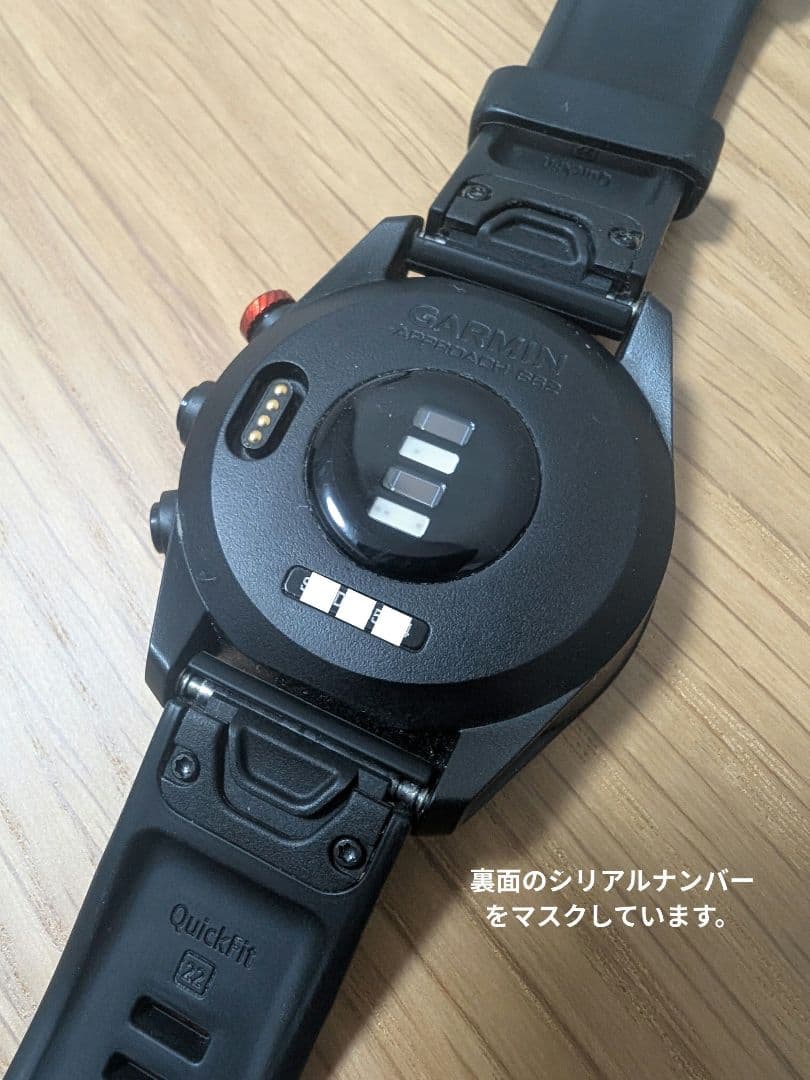 Garmin Approach S62 GPSゴルフウォッチ CT10 3個付き