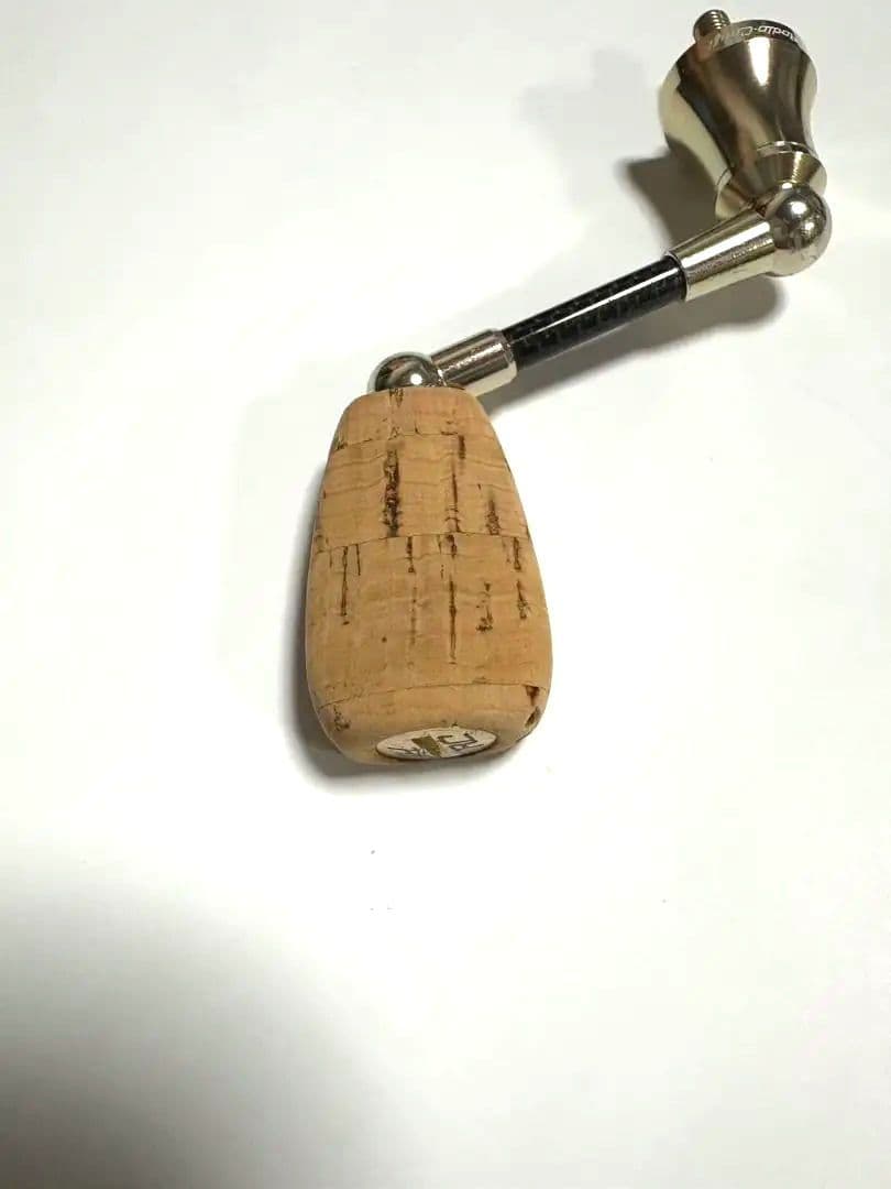 ロデオクラフト ハンドル 40mm コルクノブ ゴールド シマノ用