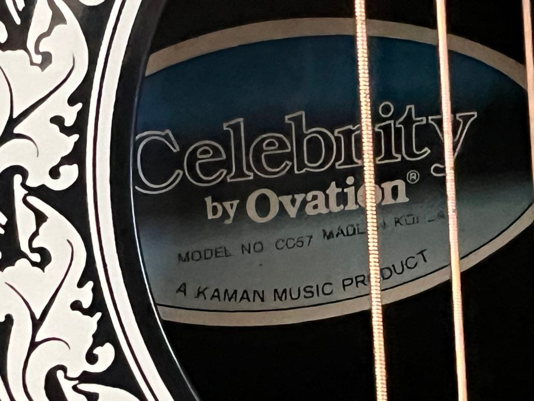 Celebrity by Ovation CC57 エレアコハードケース付き美品