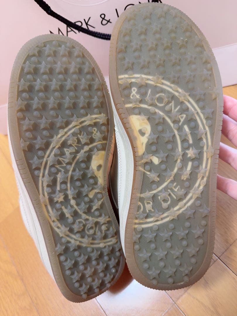 MARK & LONA ゴルフシューズ ホワイト　男女兼用