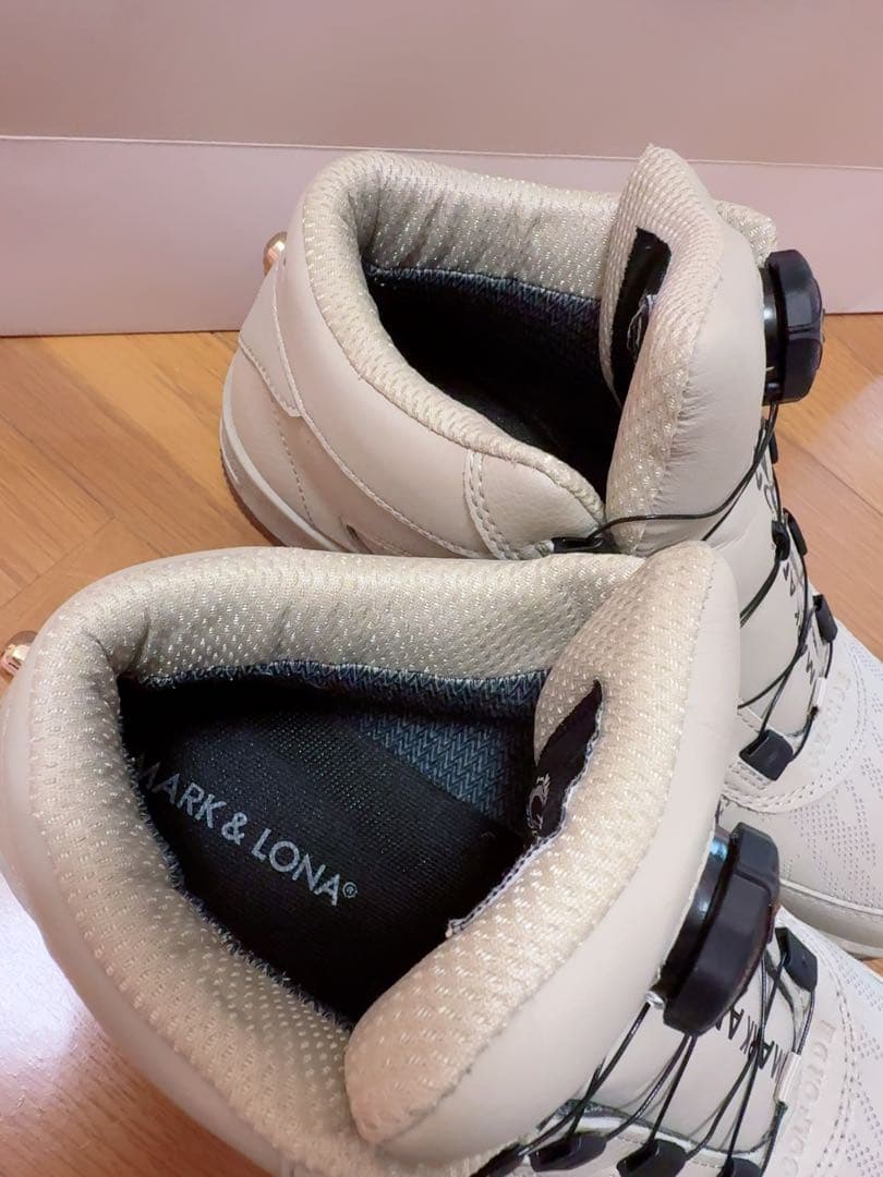 MARK & LONA ゴルフシューズ ホワイト　男女兼用