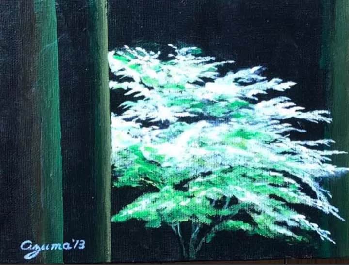 森の画廊「春もみじ」